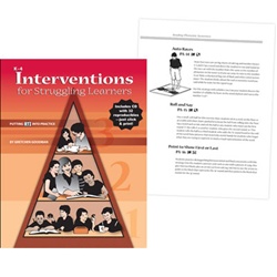 Interventions for Struggling Learners: Putting RTI into Practice
